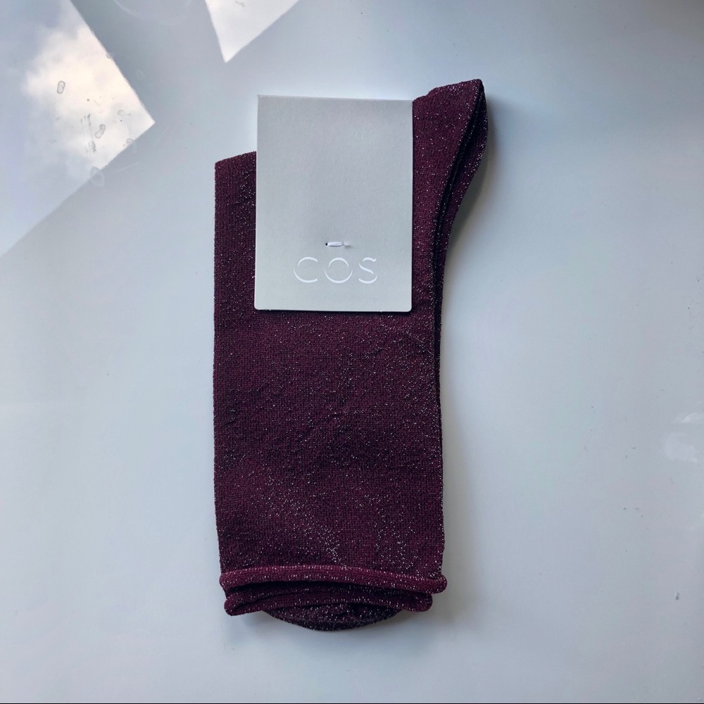 COS brand new glitter socks